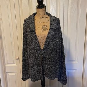 LS one button cardigan